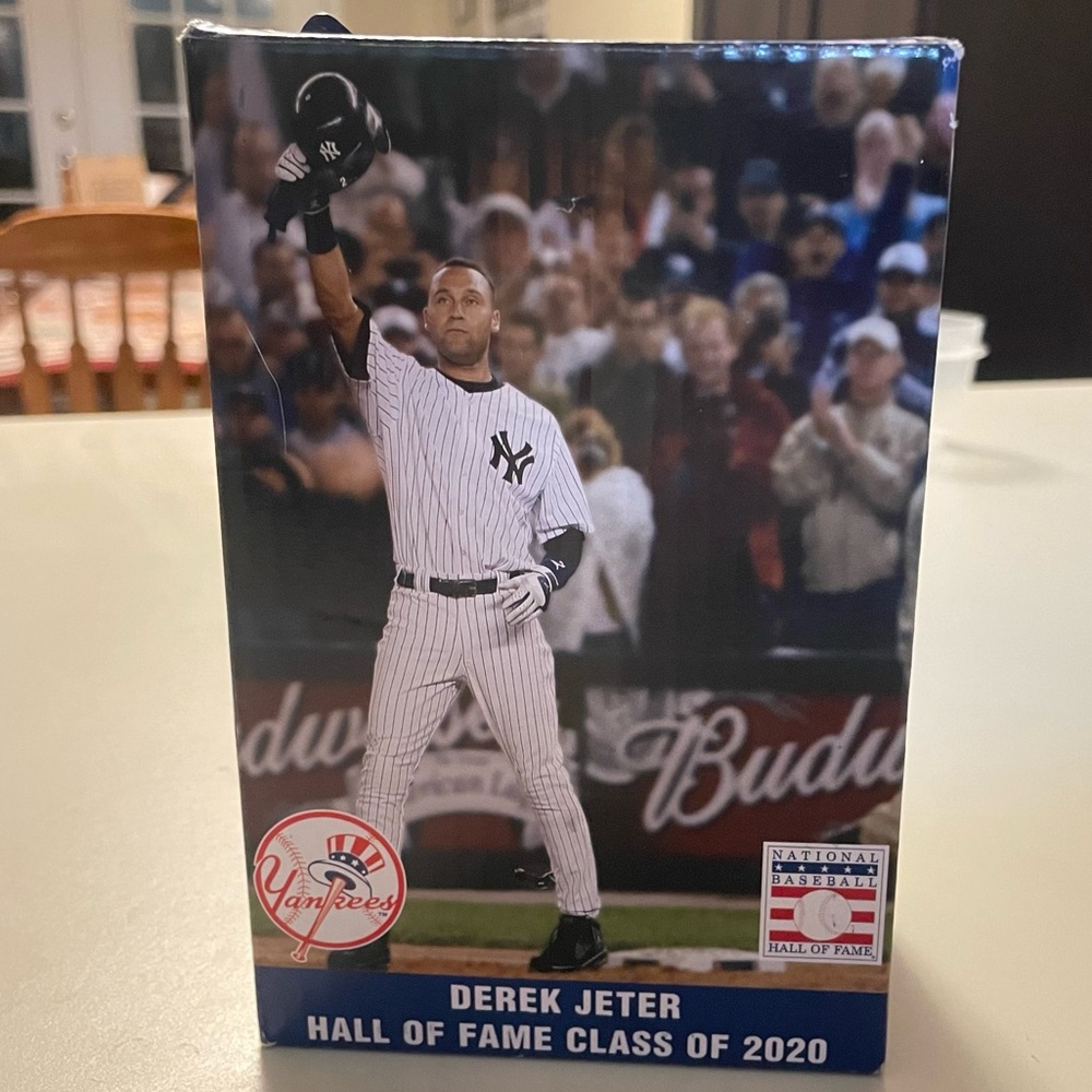 Derek Jeter Hall of Fame Replica Plaque